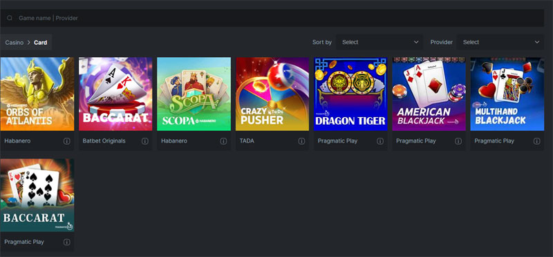 Jogos da bet